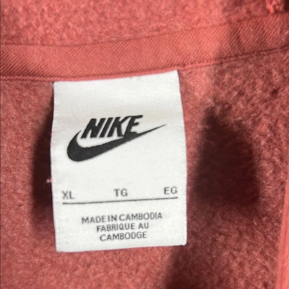 Nike Coral Color Hoodie